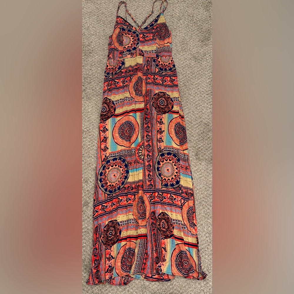 Lulus Sunrise to Sunset Maxi Dress